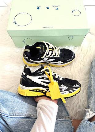 Off-white be right back black yellow 2