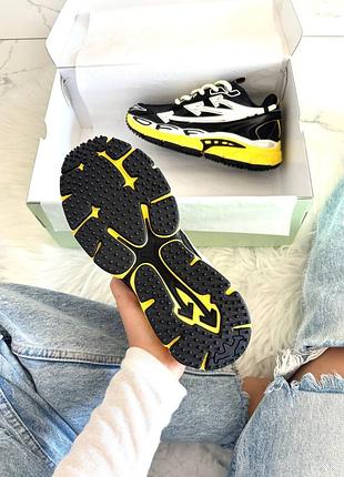 Off-white be right back black yellow 6