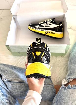 Off-white be right back black yellow 7