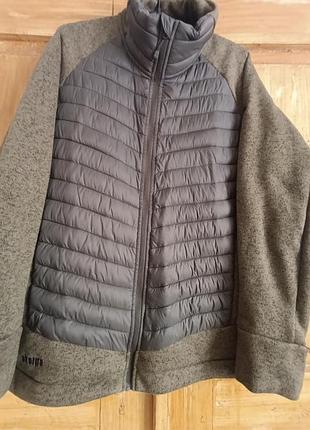 Куртка мужская,гибридная,в оливковом цвете, от sherpa.