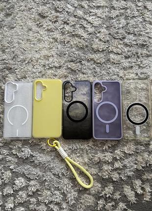 Лот з 5 чохлів на samsung s25 (включаючи proove і magsafe)