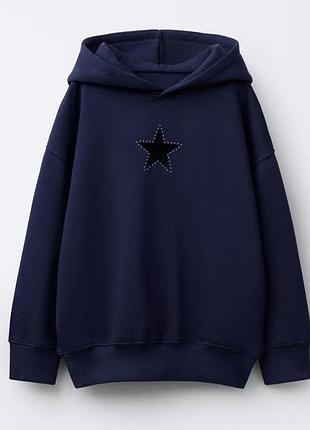 Худи для девочки, zara, размер 8/9 лет, 131 см