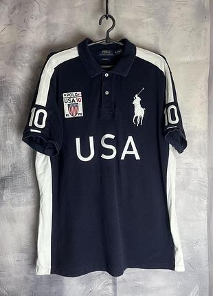 Polo ralph lauren usa 10 поло футболка