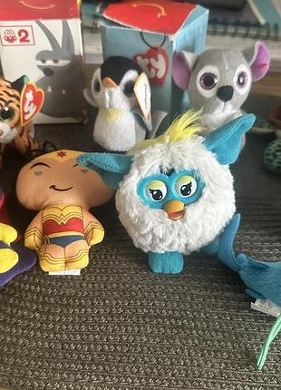Комплект мягких игрушек из макдональдса