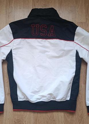 Мужская куртка-ветровка u.s. polo assn. (размер s) / ветровка цвет-блок