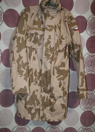 Оригинальная военная парка чехии vz. 95 desert рип-стоп, с капюшоном