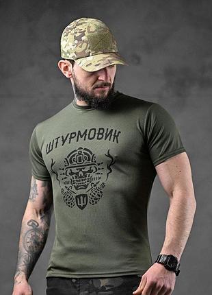 Тактична футболка з виведенням поту штурмовик вт6836