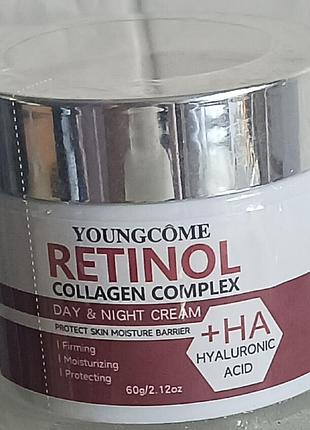 Крем для обличчя retinol 60г. крем від зморшок. поживний крем для освітлення та зволоження for home