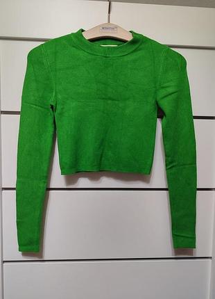 💚 зелений светр pull&bear 2