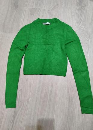 💚 зелений светр pull&bear 3