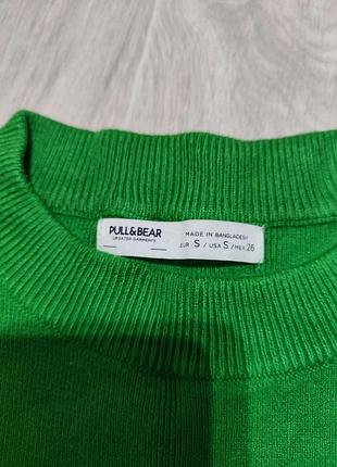 💚 зелений светр pull&bear 4
