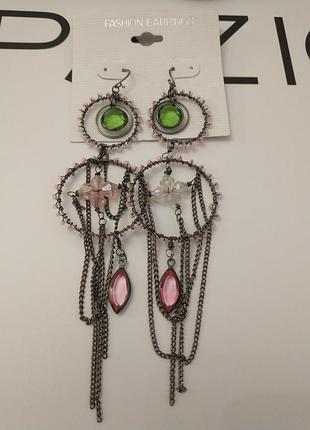 Сережкі нові брендові fashion earrings