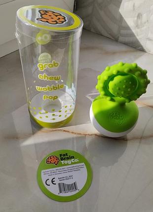 Прорезыватель-неваляшка dimpl wobl  fat brain 4