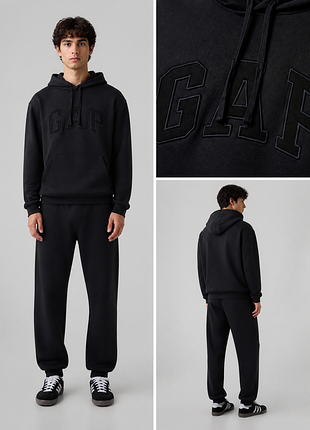 Худи gap hoodie black / геп мужское худи черное | оригинал | s