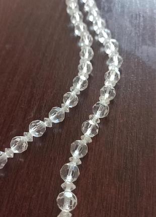 Винтажное,кришталлическое ожерелье 2
