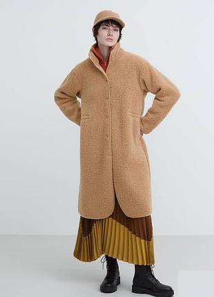 Флисовое пальто из коллаборации uniqlo