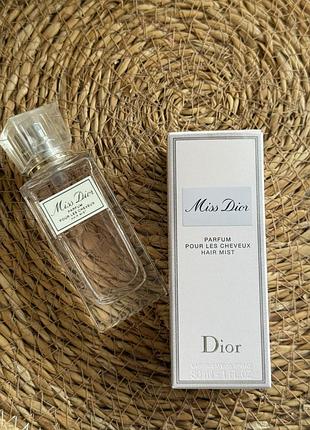 Парфумований спрей для волосся dior miss dior