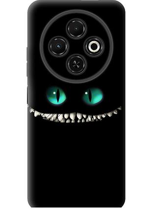 Чехол силиконовый на телефон tecno spark 30c чеширский кот "689u-3821-58250"
