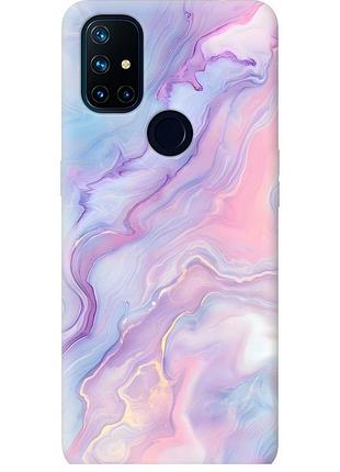 Чехол силиконовый на телефон oneplus nord n10 5g нежный мрамор "6310u-3655-58250"