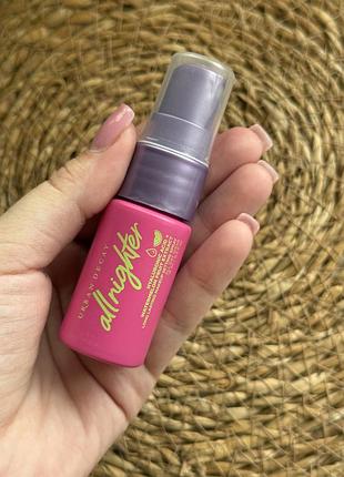 Спрей фіксатор макіяжу urban decay all nighter hydrating hyaluronic acid dewy setting spray 15 мл