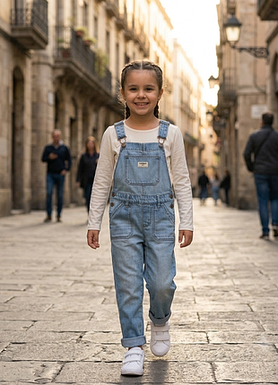 Джинсовый комбинезон oshkosh b'gosh.