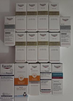 Антивозрастной дневной крем для более упругой кожи eucerin hyaluron-filler + elasticity spf 15