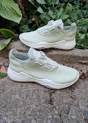 Кроссовки кожаные ecco golf biom waterproof (115013) / размер 40 оригинал