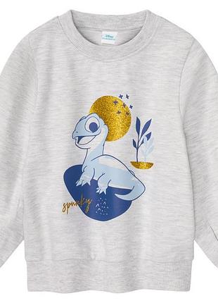 Свитшот двунитка для девочки disney