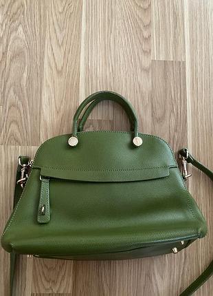 Сумка furla з натуральної шкіри