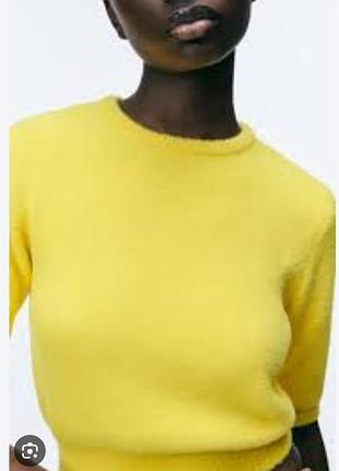 Кофточка жіноча, zara ,с коротким рукавом