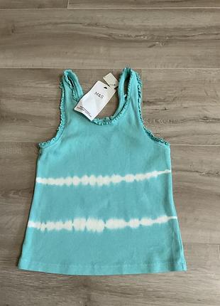 Майка в рубчик m&s 7-8 років