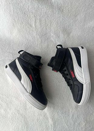 Кроссовки хайтопы фирмы puma 32 размер по стельке 20 см