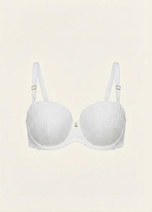 Бюстгальтер уплотненный балконет базовый сток 32dd 70e