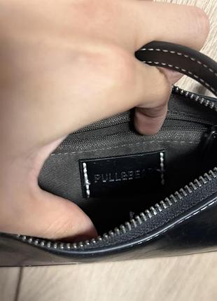 Сумочка pull&bear чорна невелика 3