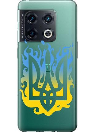 Чехол силиконовый патриотический на телефон oneplus 10 pro герб v1 "5258u-2588-58250"