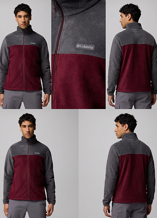 Columbia steens mountaintm full zip 2.0 / коломбия мужская флисовая кофта | оригинал | l