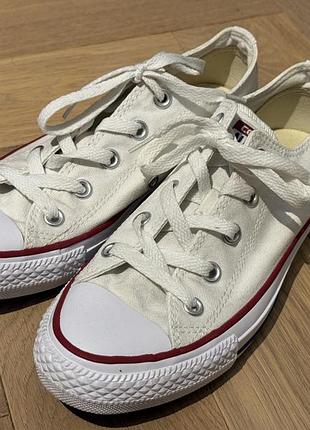 Кеди converse білі, розмір 36(23см)