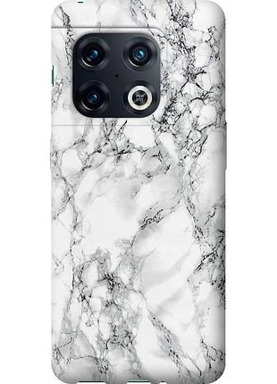 Чохол силіконовий на телефон oneplus 10 pro мармур білий "4480u-2588-58250"