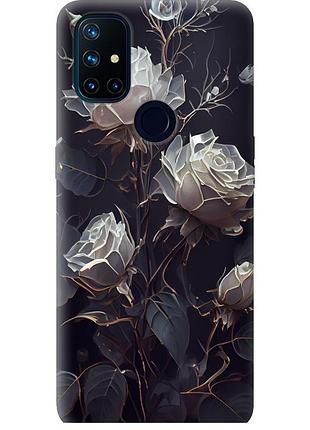 Чехол силиконовый на телефон oneplus nord n10 5g розы 2 "5550u-3655-58250"