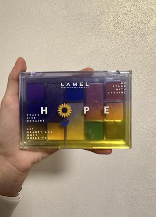 Лімітована палетка тіней lamel hope eyeshadow palette (12 відтінків)