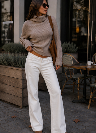 Женские белые джинсы sportmax