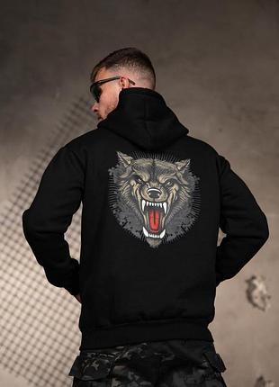 Мілітарі худі на флісі genesis wolf вт5531
