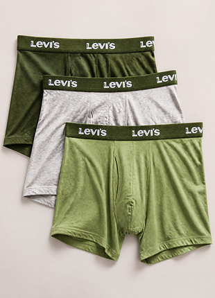 Трусы-боксеры levi's / боксеры левис мужские хлопковые однотонные | оригинал | m