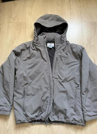 Продам фірмову чоловічу куртку columbia gate racer softshell у стильному універсальному кольорі city grey (сірий). ідеальний варіант