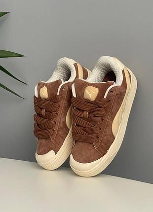 Кроссовки женские puma suede xl crush preserves