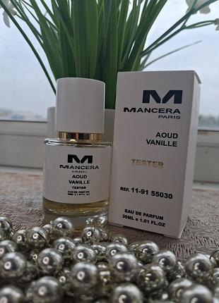 Парфуми mancera aoud vanille 30 мл (недолив)