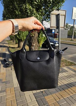 Cумкая кожа longchamp