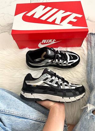 Кроссовки nike p-6000 anthracite smoke grey cordura