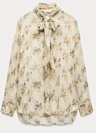 Zara изысканная блуза p. l