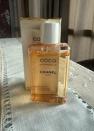 Chanel coco mademoiselle foaming shower gel парфумований гель для душу, 200 мл